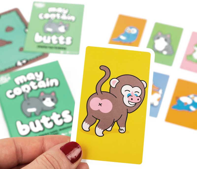 May Contain Butts | Hilarious Animal Matching Card Game for Kids & Families