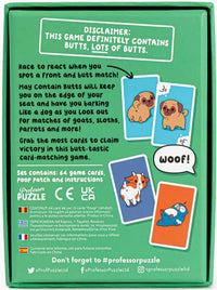 May Contain Butts | Hilarious Animal Matching Card Game for Kids & Families