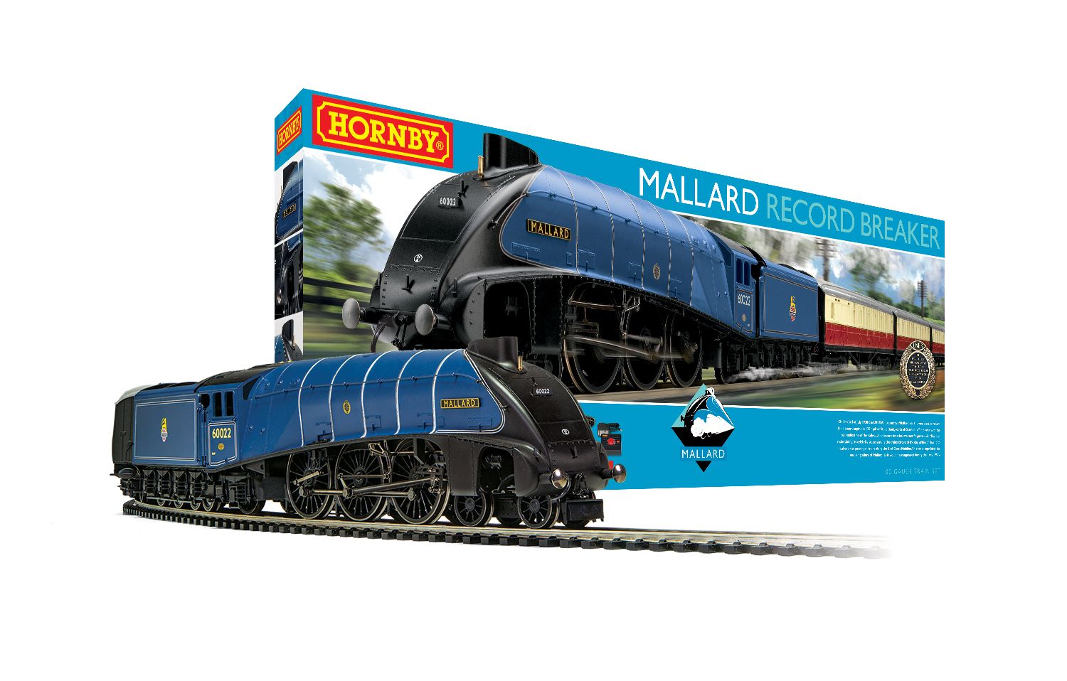 Set Trên Torri Recordiau Hornby R1282M Mallard