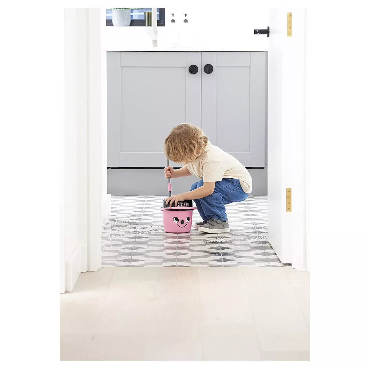 Mop a Bwced Hetty Casdon – Tegan Chwarae Rôl Glanhau Hwyl i Blant (Oedran 3+)