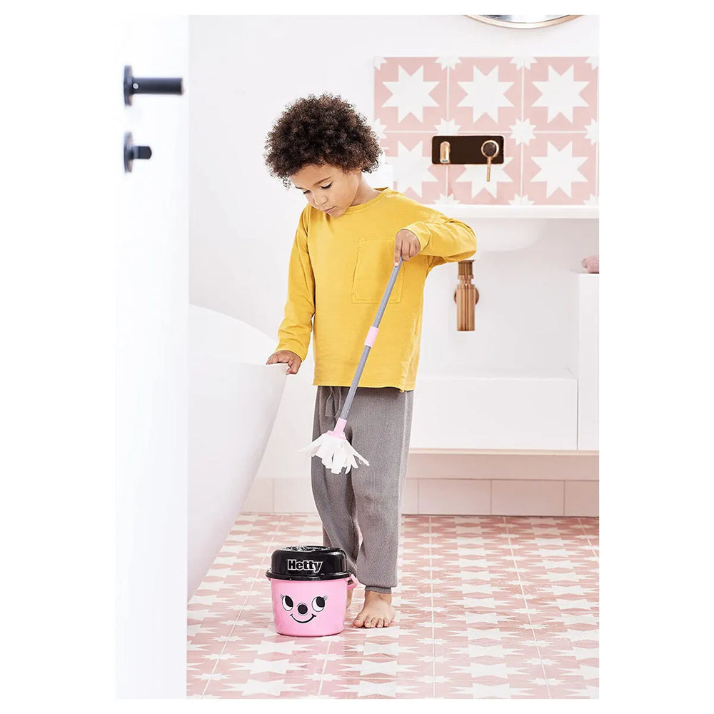 Mop a Bwced Hetty Casdon – Tegan Chwarae Rôl Glanhau Hwyl i Blant (Oedran 3+)