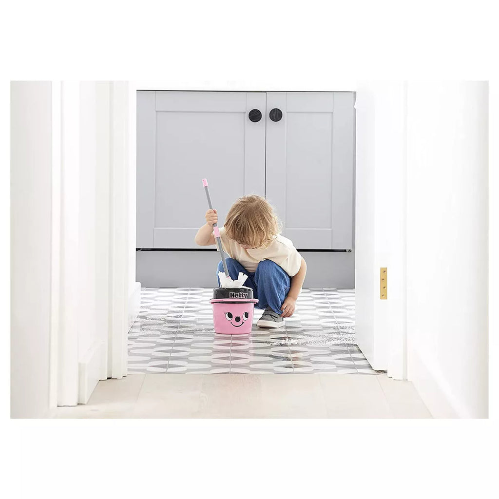 Mop a Bwced Hetty Casdon – Tegan Chwarae Rôl Glanhau Hwyl i Blant (Oedran 3+)